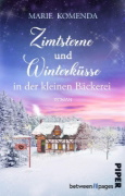 Buchcover und Innenansicht für das Buch: Zimtsterne und Winterküsse in der kleinen Bäckerei