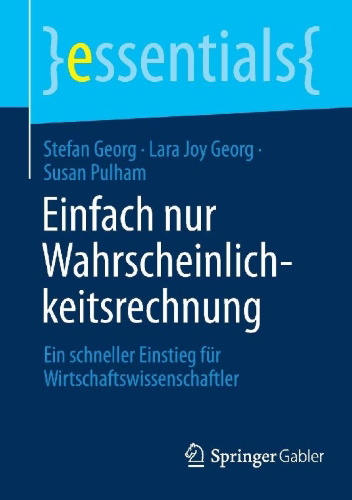 Buchcover und Innenansicht für das Buch: Einfach nur Wahrscheinlichkeitsrechnung