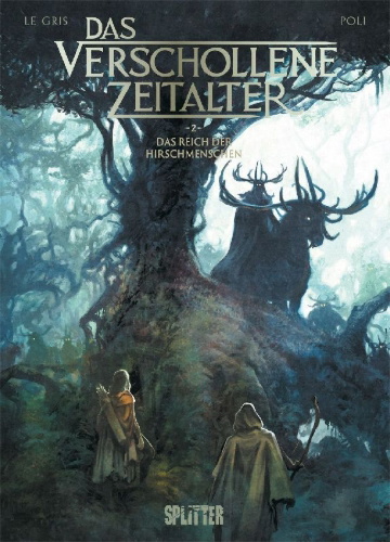 Buchcover und Innenansicht für das Buch: Das verschollene Zeitalter. Band 2