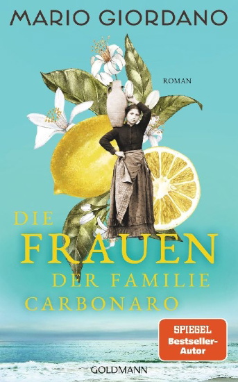 Buchcover und Innenansicht für das Buch: Die Frauen der Familie Carbonaro