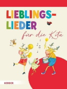 Buchcover und Innenansicht für das Buch: Lieblingslieder für die Kita