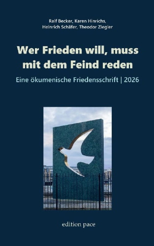 Buchcover und Innenansicht für das Buch: Wer Frieden will, muss mit dem Feind reden