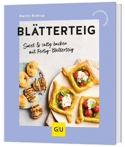 Buchcover und Innenansicht für das Buch: Blätterteig