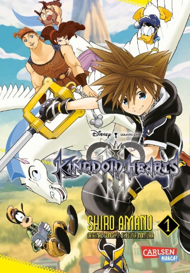 Buchcover und Innenansicht für das Buch: Kingdom Hearts III