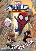Buchcover und Innenansicht für das Buch: Marvel Super Hero Adventures: Spider-Man - Across the Spider-Verse (2019)