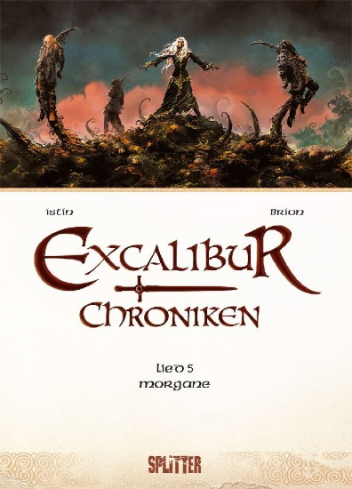 Buchcover und Innenansicht für das Buch: Excalibur Chroniken. Band 5