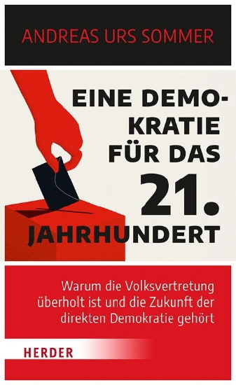 Buchcover und Innenansicht für das Buch: Eine Demokratie für das 21. Jahrhundert