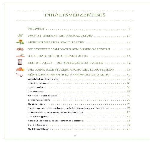 Buchcover und Innenansicht für das Buch: Alles aus dem eigenen Garten