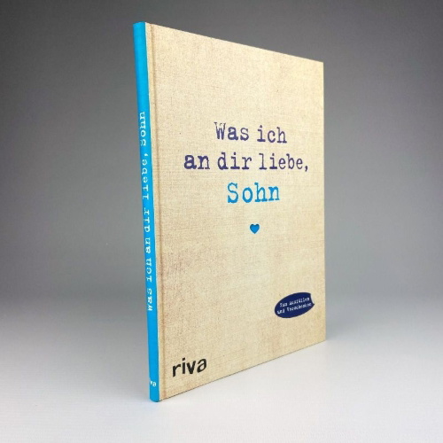 Buchcover und Innenansicht für das Buch: Was ich an dir liebe, Sohn