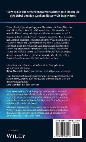 Buchcover und Innenansicht für das Buch: Bemerkenswert denken