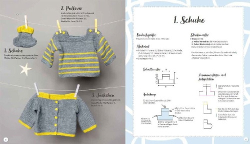 Buchcover und Innenansicht für das Buch: Layette facile