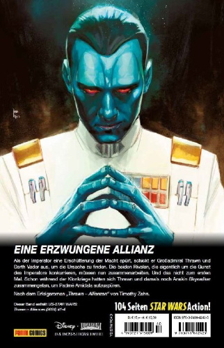 Buchcover und Innenansicht für das Buch: Thrawn Alliances #1-#4