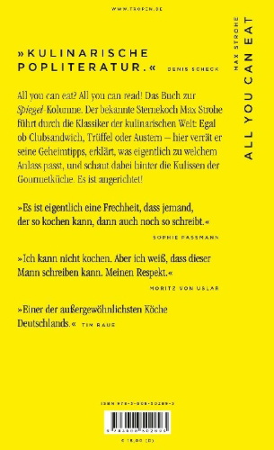 Buchcover und Innenansicht für das Buch: All You Can Eat