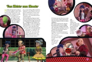 Buchcover und Innenansicht für das Buch: Miraculous: Die Hüterin der Miraculous - Neue Geschichten von Ladybug und Cat Noir