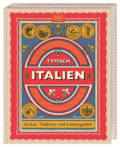 Buchcover und Innenansicht für das Buch: Typisch Italien