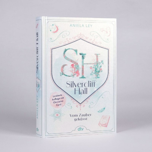 Buchcover und Innenansicht für das Buch: Silvercliff Hall - Vom Zauber geküsst