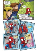 Buchcover und Innenansicht für das Buch: Marvel Super Hero Adventures: Spider-Man - Across the Spider-Verse (2019)
