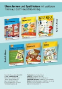 Buchcover und Innenansicht für das Buch: Fit für Gymnasium und Realschule, spielerisch wiederholen inklusive Lösungen