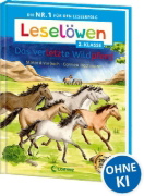 Buchcover und Innenansicht für das Buch: Leselöwen 2. Klasse - Das verletzte Wildpferd