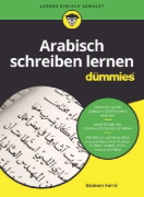 Buchcover und Innenansicht für das Buch: Arabisch schreiben lernen für Dummies