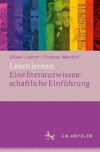 Buchcover und Innenansicht für das Buch: Lesen lernen. Eine literaturwissenschaftliche Einführung