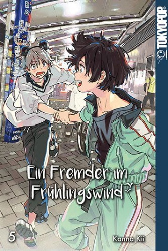 Buchcover und Innenansicht für das Buch: Ein Fremder im Frühlingswind 05