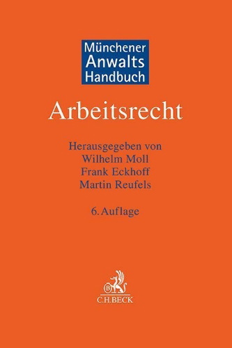 Buchcover und Innenansicht für das Buch: Münchener Anwaltshandbuch Arbeitsrecht