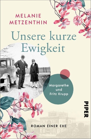 Buchcover und Innenansicht für das Buch: Unsere kurze Ewigkeit