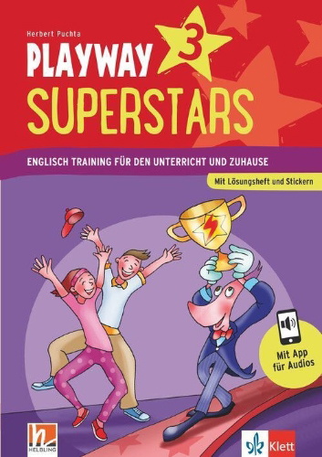 Buchcover und Innenansicht für das Buch: Playway 3. Ab Klasse 1. Activity Book Superstar Training Klasse 3