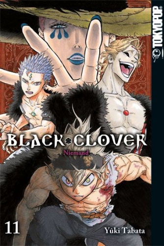Buchcover und Innenansicht für das Buch: Black Clover 11