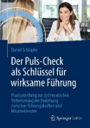 Buchcover und Innenansicht für das Buch: Der Puls-Check als Schlüssel für wirksame Führung