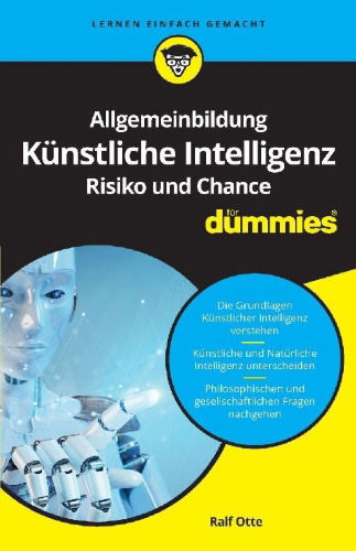 Buchcover und Innenansicht für das Buch: Allgemeinbildung Künstliche Intelligenz. Risiko und Chance für Dummies