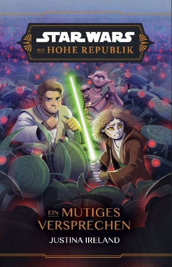 Buchcover und Innenansicht für das Buch: Star Wars: The High Republic - A Valiant Vow