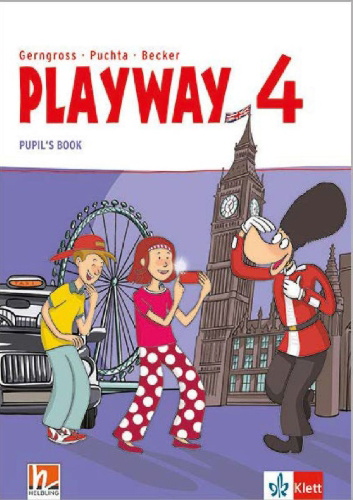 Buchcover und Innenansicht für das Buch: Playway 4. Ab Klasse 3. Pupil's Book Klasse 4. Ausgabe für Nordrhein-Westfalen