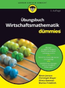 Buchcover und Innenansicht für das Buch: Übungsbuch Wirtschaftsmathematik für Dummies
