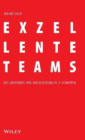 Buchcover und Innenansicht für das Buch: Exzellente Teams