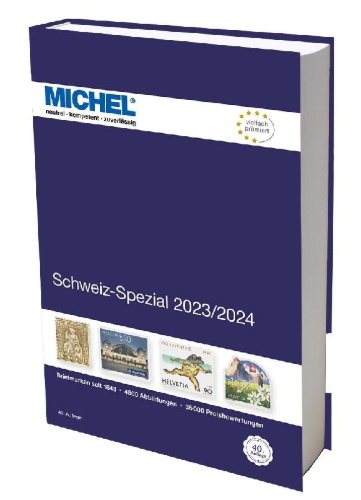 Buchcover und Innenansicht für das Buch: Schweiz-Spezial 2023/2024