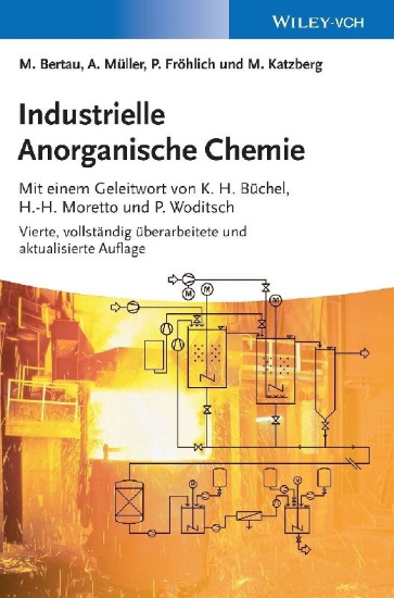 Buchcover und Innenansicht für das Buch: Industrielle Anorganische Chemie