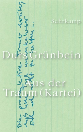 Buchcover und Innenansicht für das Buch: Aus der Traum (Kartei)
