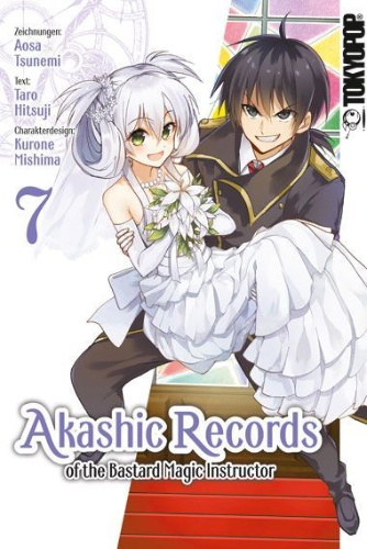 Buchcover und Innenansicht für das Buch: Akashic Records of the Bastard Magic Instructor 07