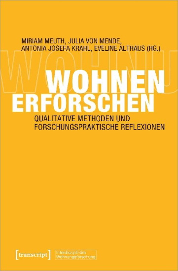 Buchcover und Innenansicht für das Buch: Wohnen erforschen