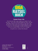 Buchcover und Innenansicht für das Buch: Giga-Rätselbuch 8