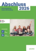 Buchcover und Innenansicht für das Buch: Abschluss 2026 - Realschulprüfung Baden-Württemberg -  Deutsch, Mathe, Englisch - Lösungsband