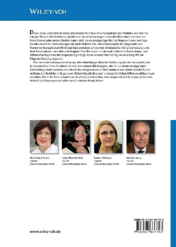 Buchcover und Innenansicht für das Buch: Atlas der Pädiatrischen Dermatologie