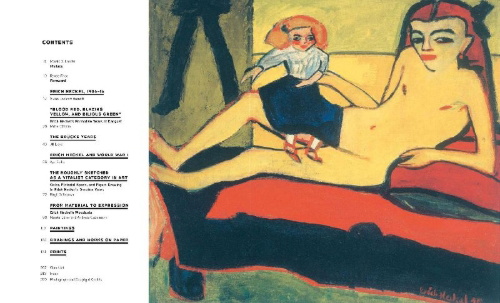 Buchcover und Innenansicht für das Buch: Erich Heckel