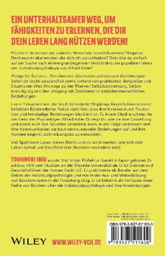 Buchcover und Innenansicht für das Buch: Manga for Success - Persönliches Wachstum und bessere Beziehungen