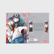 Buchcover und Innenansicht für das Buch: ISEKAI NO SATA WA SHACHIKU SHIDAI