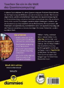 Buchcover und Innenansicht für das Buch: Grundlagen des Quantencomputing für Dummies