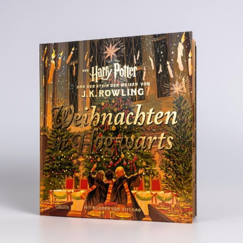 Buchcover und Innenansicht für das Buch: Christmas at Hogwarts