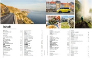 Buchcover und Innenansicht für das Buch: Electric Vehicle Roadtrips Europe